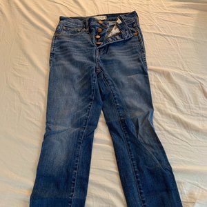 Madewell 10" High Rise Cropped Jeans